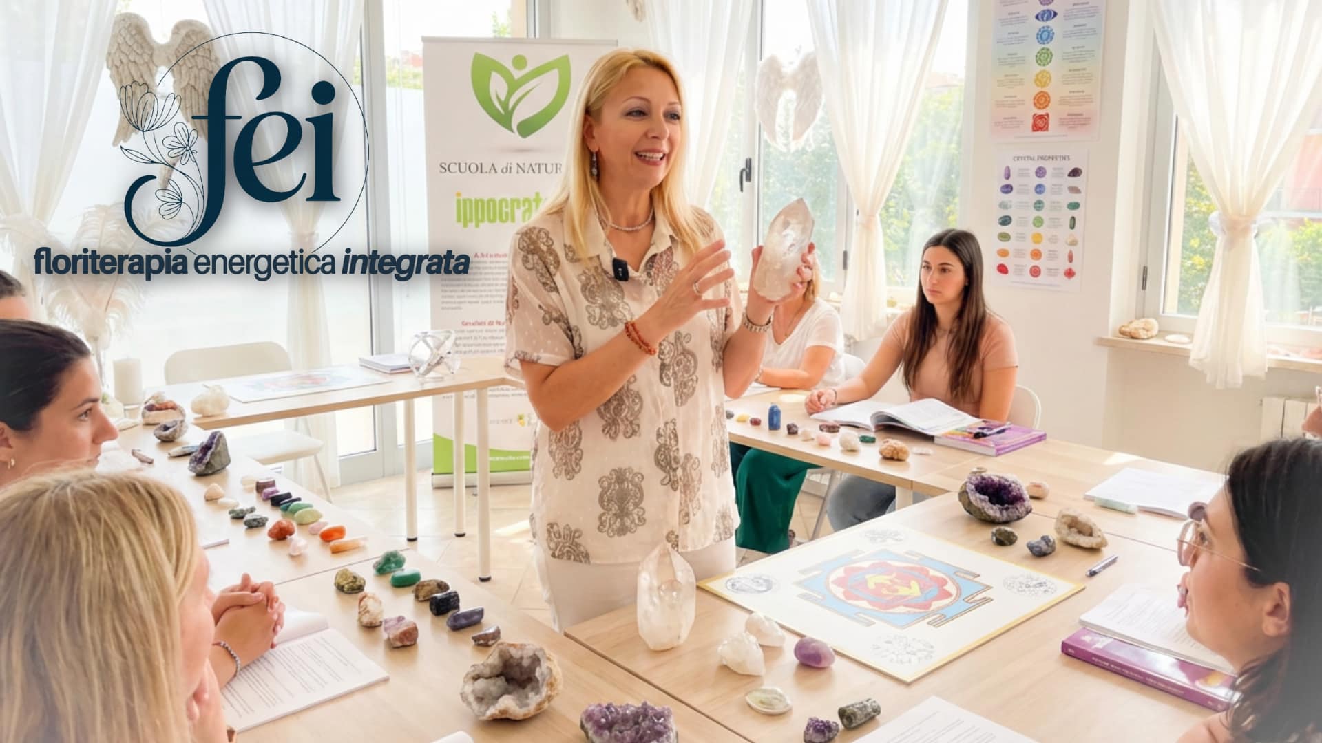 Dott.ssa Ilaria Battolla direttrice del Corso di Floriterapia Energetica Integrata